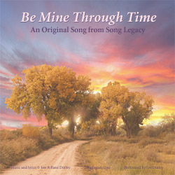 CD jacket cover, Road Leading Into Sunrise, including song title